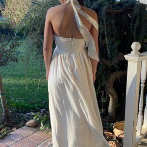 Prom Dress (white) Brand new Lulu's